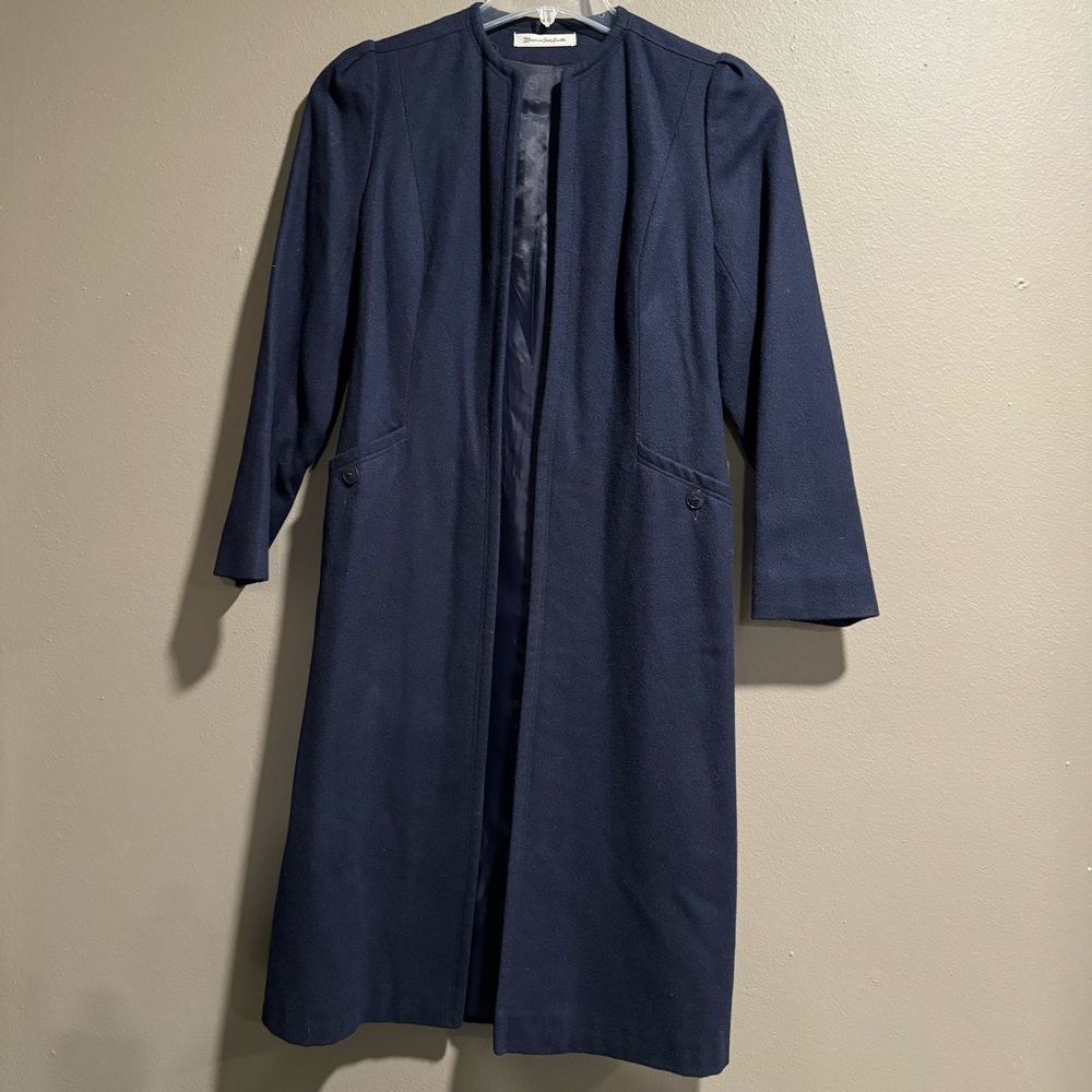 Cedarhurst Classics Wear in Good Health Long Lined 100% Pure Wool Coat N…